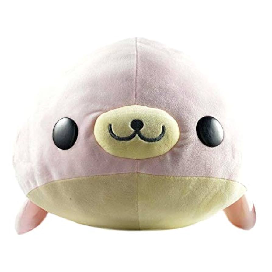 San X Pink Mamegoma Plush Seal 22 Inch, Super Soft : Amazon